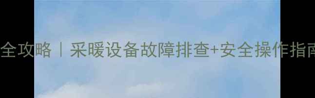 图片 德地氏壁挂炉复位全攻略｜采暖设备故障排查+安全操作指南（附图文教程）2