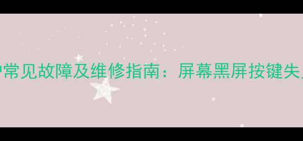 德地氏壁挂炉常见故障及维修指南屏幕黑屏按键失灵故障代码全