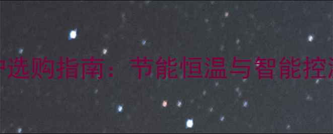 图片 意大利高端燃气壁挂炉选购指南：节能恒温与智能控温的家居采暖解决方案