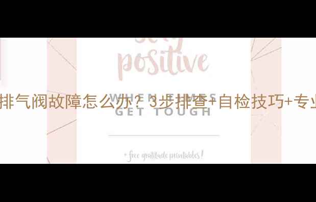 图片 暖气全自动排气阀故障怎么办？3步排查+自检技巧+专业维修指南2