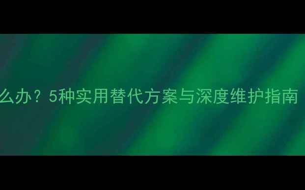 图片 暖气没有滤网怎么办？5种实用替代方案与深度维护指南（附操作步骤）1