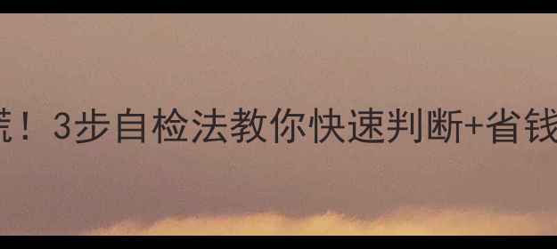暖气漏水别慌3步自检法教你快速判断省钱维修攻略