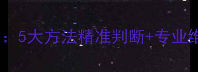 暖气漏水检测全攻略5大方法精准判断专业维修建议附图解