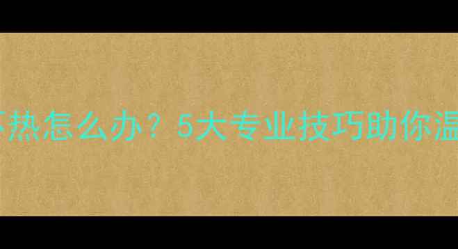 图片 暖气片不热怎么办？5大专业技巧助你温暖过冬1