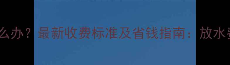 图片 暖气片不热怎么办？最新收费标准及省钱指南：放水费、维修费全1