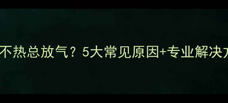 暖气片不热总放气5大常见原因专业解决方法全