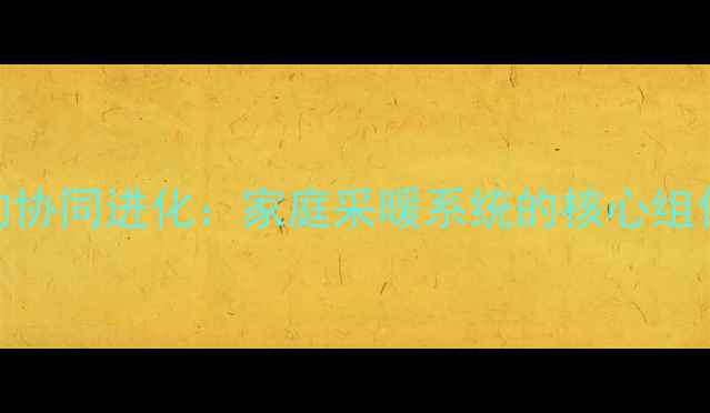 图片 暖气片与采暖炉的协同进化：家庭采暖系统的核心组件及科学选型指南