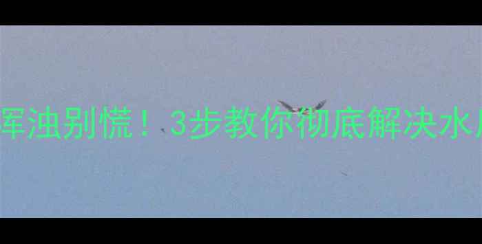图片 暖气片出水浑浊别慌！3步教你彻底解决水质问题🔥🔧1