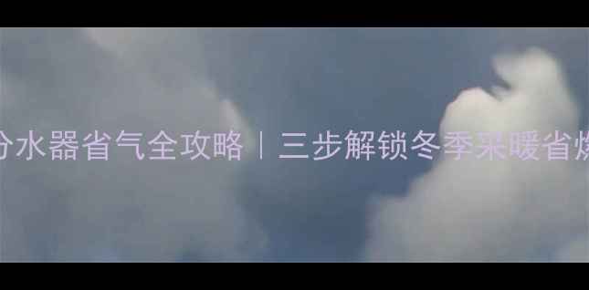 图片 暖气片分水器省气全攻略｜三步解锁冬季采暖省燃气秘籍