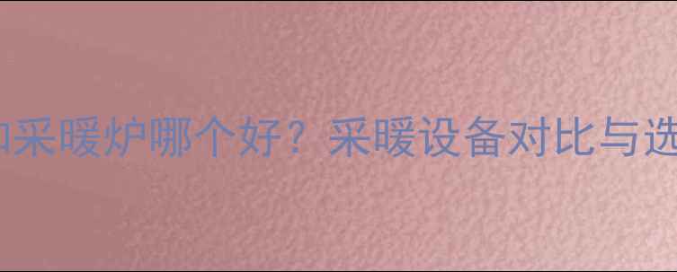 图片 暖气片和采暖炉哪个好？采暖设备对比与选购指南1