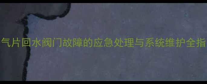图片 暖气片回水阀门故障的应急处理与系统维护全指南