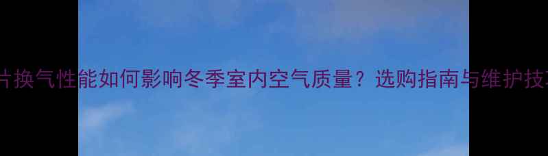 暖气片换气性能如何影响冬季室内空气质量选购指南与维护技巧全