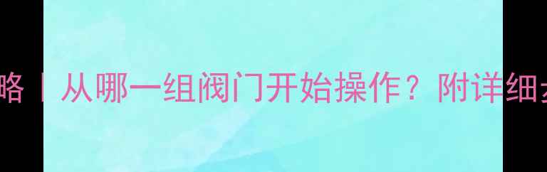 图片 暖气片放气全攻略｜从哪一组阀门开始操作？附详细步骤和注意事项2