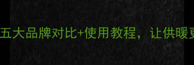 图片 暖气片放气阀怎么选？五大品牌对比+使用教程，让供暖更高效（附选购清单）2