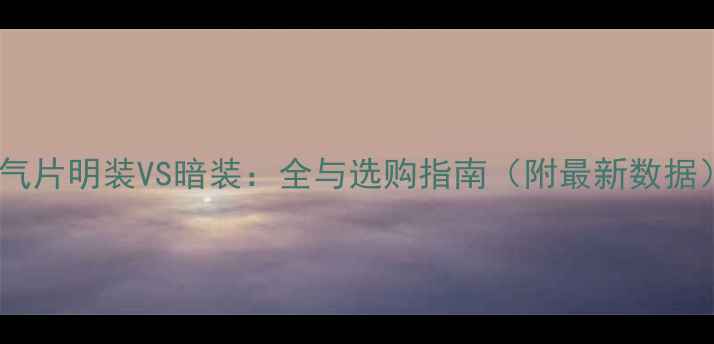 图片 暖气片明装VS暗装：全与选购指南（附最新数据）1