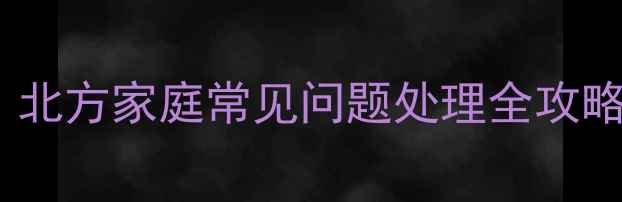 图片 暖气片沙眼修复指南：北方家庭常见问题处理全攻略（附清洁保养技巧）2