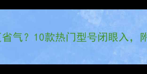 暖气片配哪种壁挂炉更省气10款热门型号闭眼入附选型指南和安装避坑