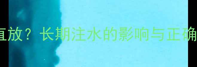 图片 暖气片里的水是否需要一直放？长期注水的影响与正确养护指南（附操作步骤）1