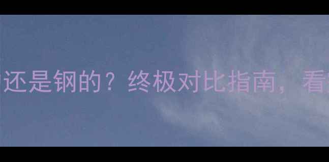 图片 暖气阀门选铜的还是钢的？终极对比指南，看完再买不踩坑！