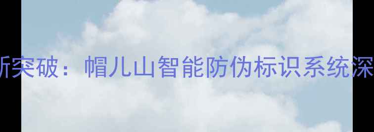 图片 暖气防伪技术新突破：帽儿山智能防伪标识系统深度与选购指南1