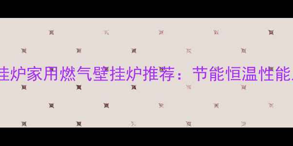 图片 林内18UC壁挂炉家用燃气壁挂炉推荐：节能恒温性能及选购指南2