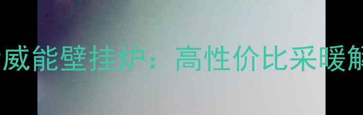 图片 林内与博世威能壁挂炉：高性价比采暖解决方案全2