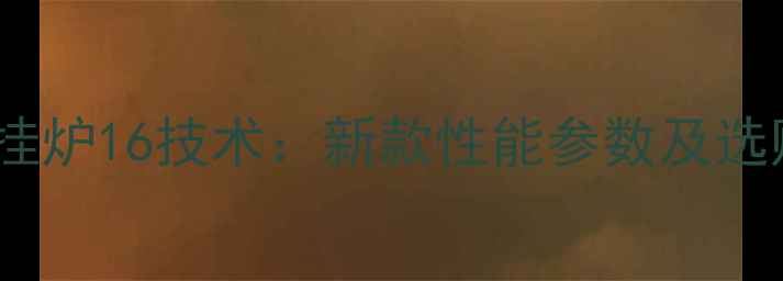 林内壁挂炉16技术新款性能参数及选购指南