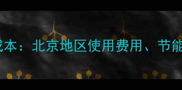 图片 林内壁挂炉采暖成本：北京地区使用费用、节能对比与省钱攻略2