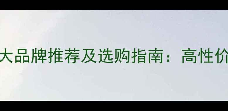欧系壁挂炉十大品牌推荐及选购指南高性价比节能设备全