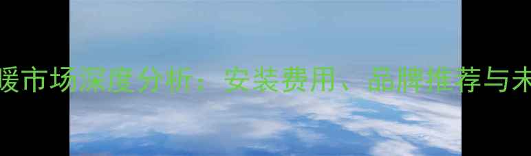 武汉地暖市场深度分析安装费用品牌推荐与未来趋势