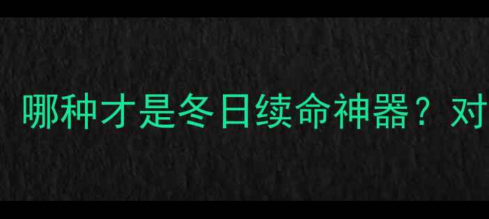 水暖气VS电暖器哪种才是冬日续命神器对比测评选购指南