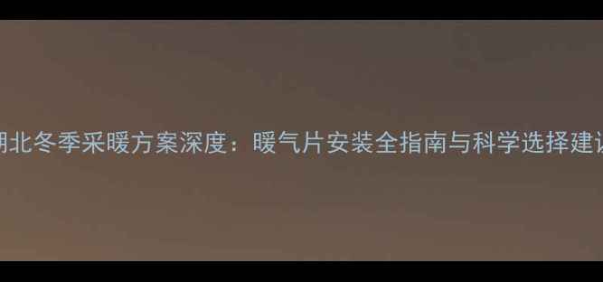 湖北冬季采暖方案深度暖气片安装全指南与科学选择建议