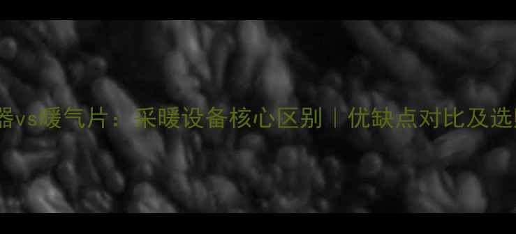 图片 热交换器vs暖气片：采暖设备核心区别｜优缺点对比及选购指南2