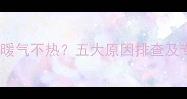 图片 热力表安装后暖气不热？五大原因排查及专业解决方案2