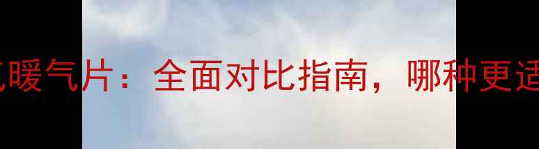 图片 电暖气片VS燃气暖气片：全面对比指南，哪种更适合您的家庭？1