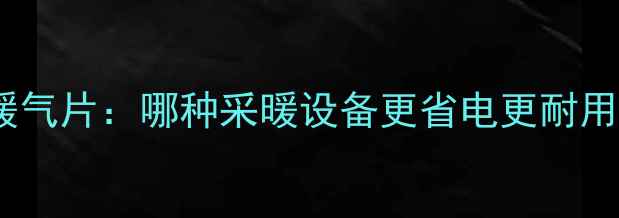 图片 空调制暖vs暖气片：哪种采暖设备更省电更耐用？深度对比2