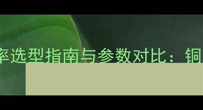 图片 立式暖气片每片功率选型指南与参数对比：铜铝复合钢制材质全1