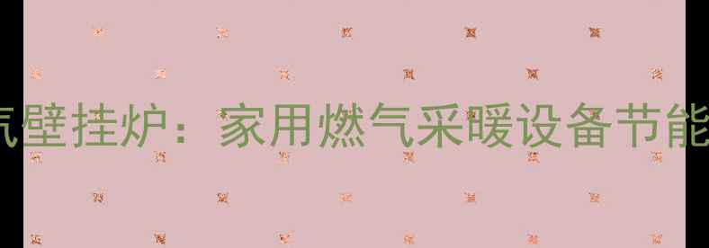 纳碧安庆东燃气壁挂炉家用燃气采暖设备节能升级首选品牌