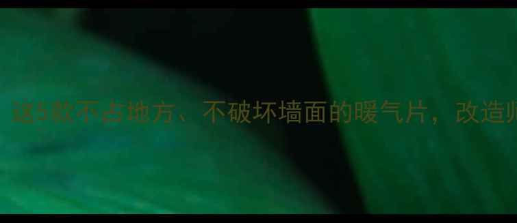 图片 老房子暖气片怎么选？这5款不占地方、不破坏墙面的暖气片，改造师傅都夸实用！❄️🔥