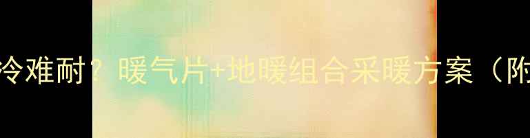 图片 苏州冬季湿冷难耐？暖气片+地暖组合采暖方案（附选购指南）