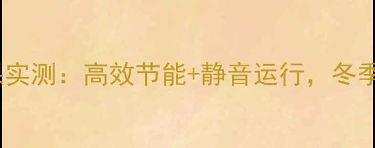 图片 菲斯曼壁挂炉制热效果实测：高效节能+静音运行，冬季采暖的三大核心优势1