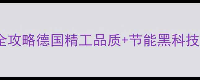 图片 菲斯曼壁挂炉天然气采暖全攻略德国精工品质+节能黑科技，北方家庭抄作业必看！1