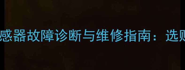 图片 菲斯曼壁挂炉水流传感器故障诊断与维修指南：选购技巧与使用维护全1