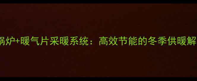 菲斯曼锅炉暖气片采暖系统高效节能的冬季供暖解决方案