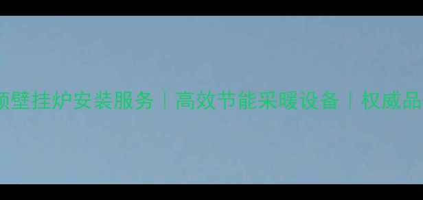 图片 西宁市帝斯顿壁挂炉安装服务｜高效节能采暖设备｜权威品牌售后保障1