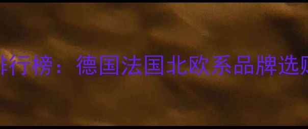 图片 进口暖气片十大品牌排行榜：德国法国北欧系品牌选购指南与安装避坑攻略