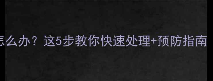 图片 通暖气前暖气漏水怎么办？这5步教你快速处理+预防指南（附DIY检查清单）1