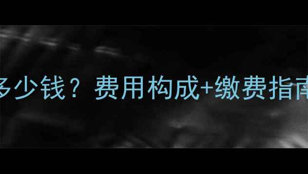 图片 邯郸市暖气费多少钱？费用构成+缴费指南+节能技巧全2