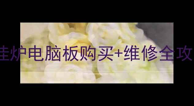 图片 采暖设备必看！壁挂炉电脑板购买+维修全攻略（附避坑指南）1