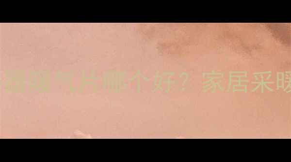 金旗舰美学散热器暖气片哪个好家居采暖设备选购指南